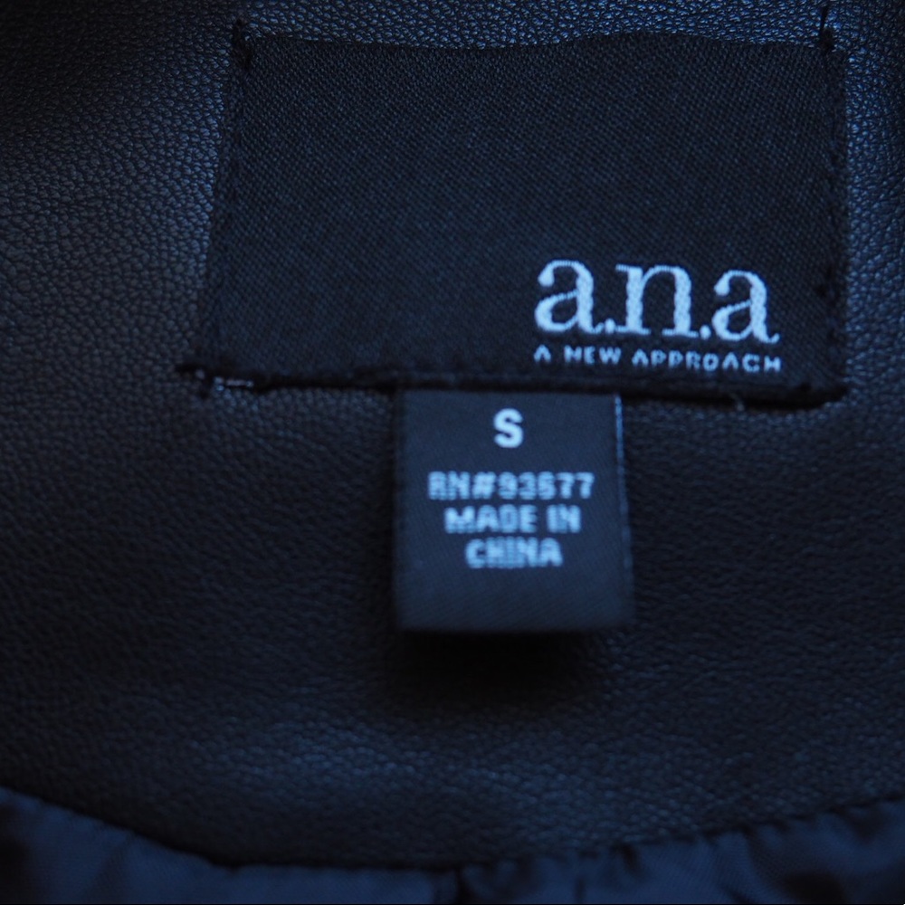 Faux Leather Jacket - Picture 4 of 6